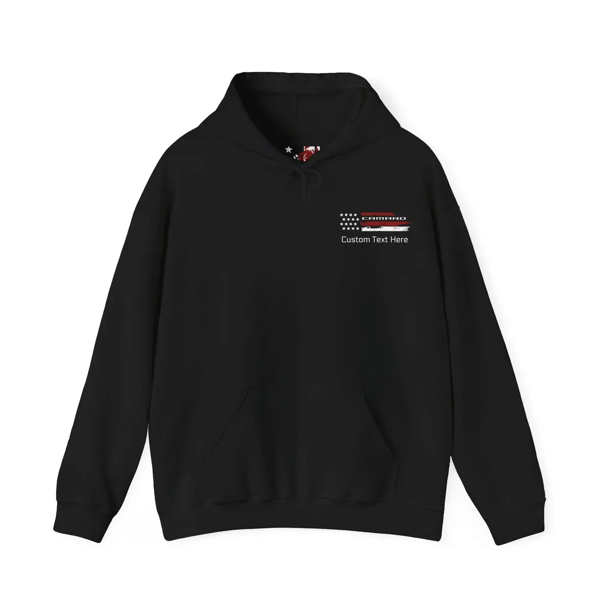 Personalized Chevy Camaro Americana Unisex Fleece Hoodie 3