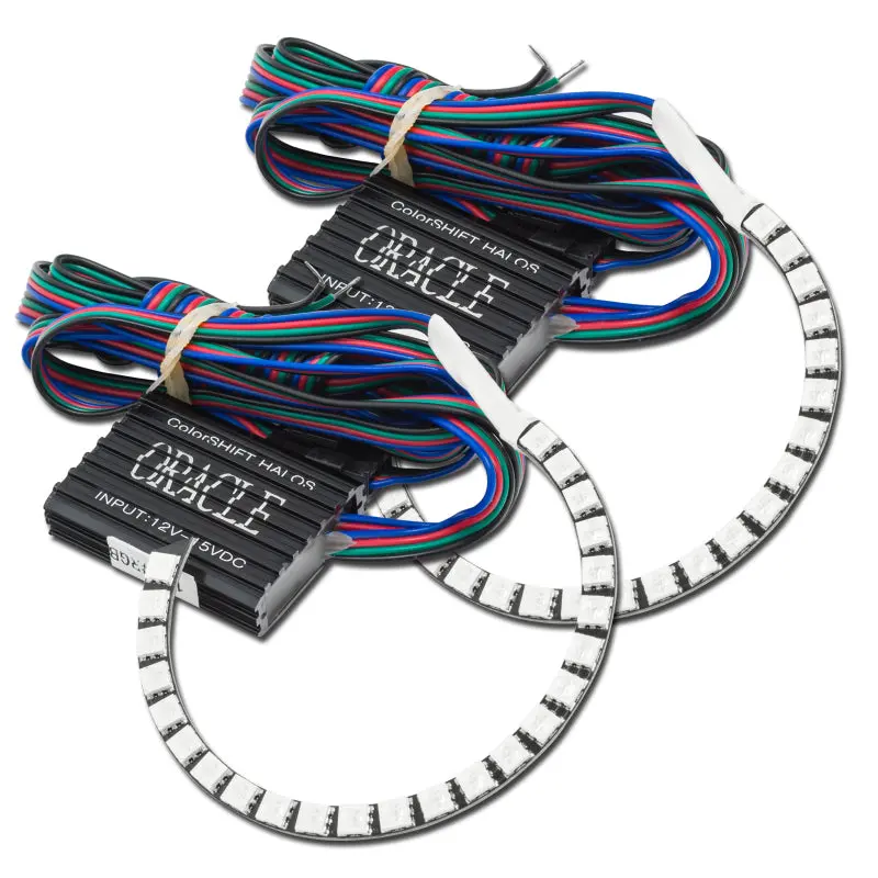 Oracle 16-18 Chevrolet Camaro Rs Headlight Projector Halo Kit - Colorshift 1