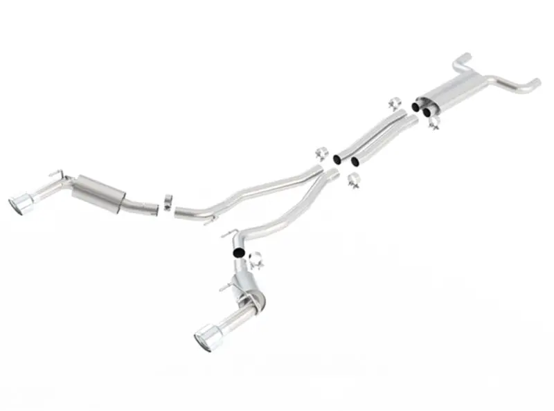 Borla 2014-2015 Chevrolet Camaro 5Th Gen Ss Zl1 Ss Single Catback Exhaust System W Single Rear Exit 1