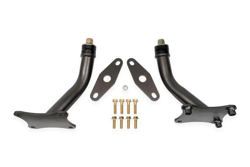 Bmr 2016-2024 Chevrolet Camaro Motor Mount Kit With Solid Bushings Black Hammertone 1