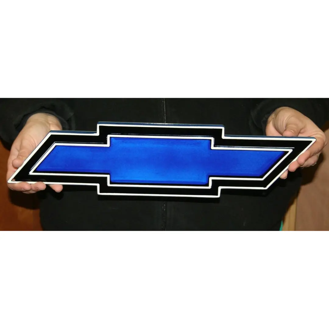 1969 Camaro Chevy Bowtie Emblem Steel Sign 1