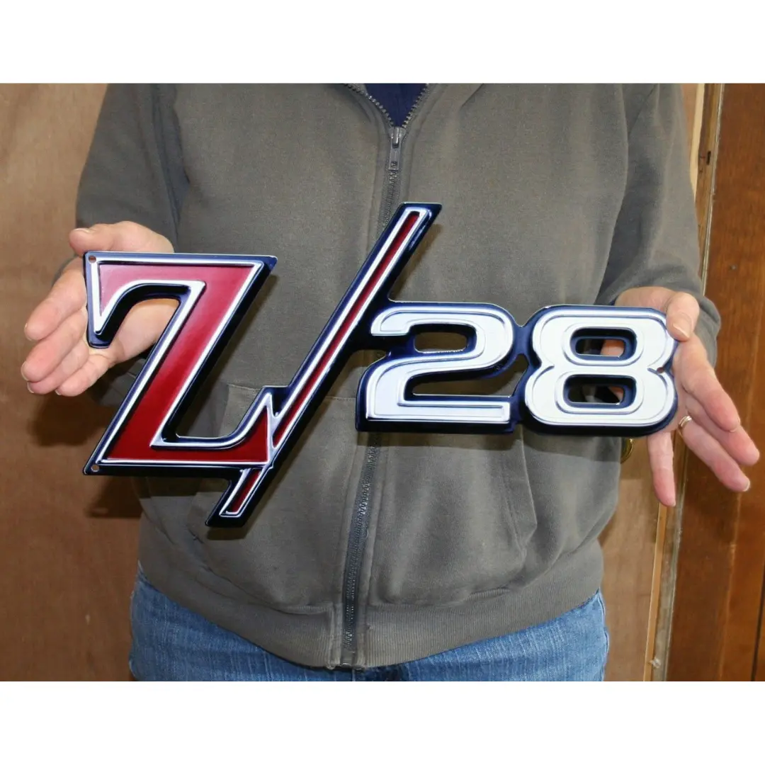 1969 Camaro Z28 Fender Emblem Steel Sign 2
