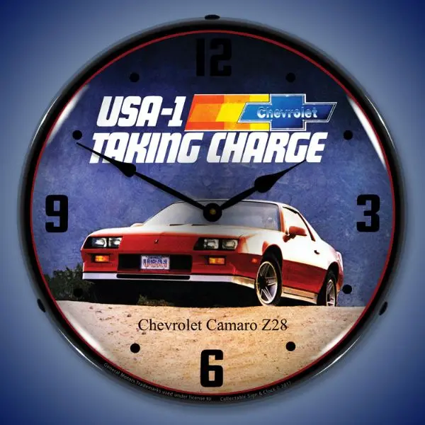 Lighted 1983 Z28 Camaro Clock 1