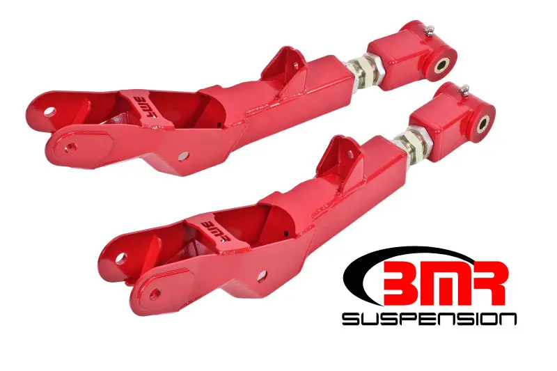 Bmr Suspension 2010-2015 Chevrolet 5Th Gen Camaro Bmr Lower Control Arms Rear On-Car Adj. (Polyurethane) Red 1