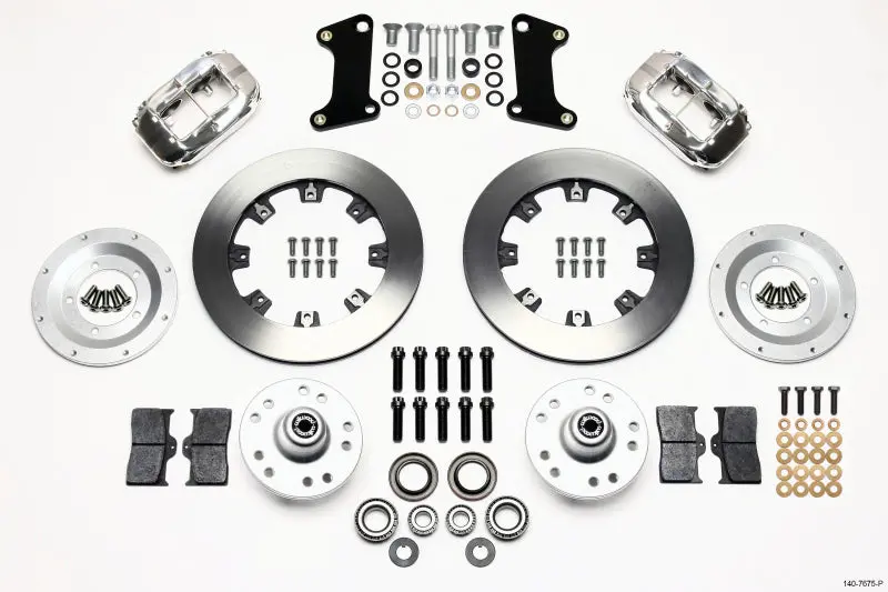 Wilwood 1967-1969 Chevrolet Camaro 1St Gen Forged Dynalite Front Kit 12.19In Polished 1