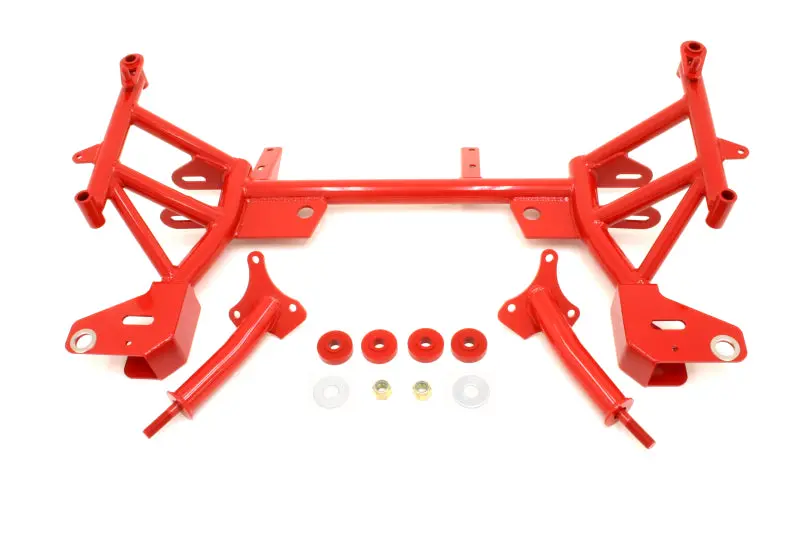 Bmr Suspension 1993-2002 Chevrolet Camaro 4Th Gen Bmr F-Body K-Member W Sbc Bbc Motor Mounts And Pinto Rack Mounts Red 1