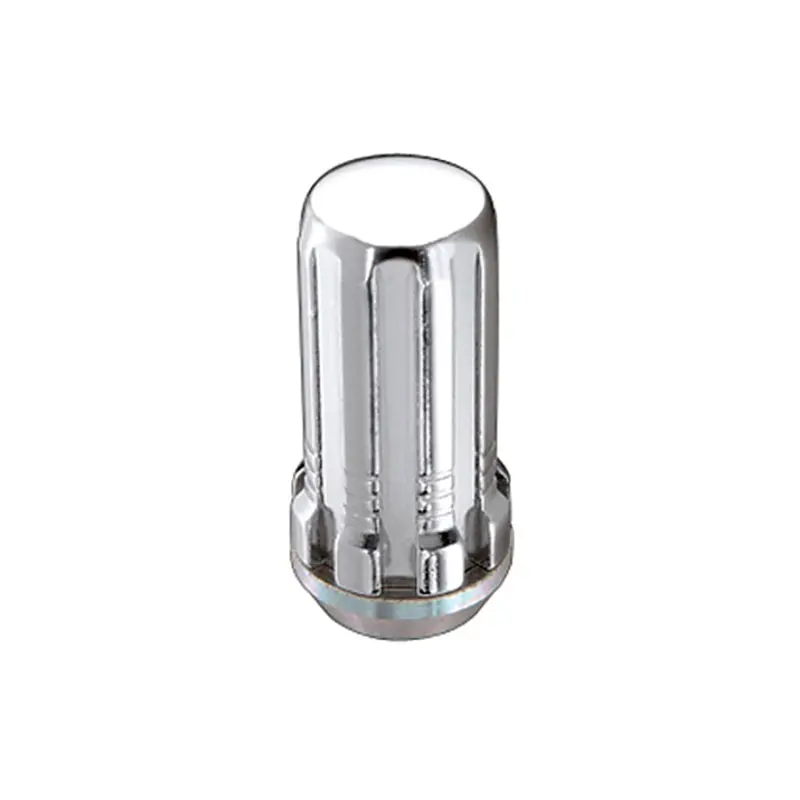 Mcgard 2010-2023 Chevrolet Camaro 5Th-6Th Gen Splinedrive Lug Nut (Cone Seat) M14x1.5 1.648In. Length (Box Of 50) Chrome (Req. Tool) 1