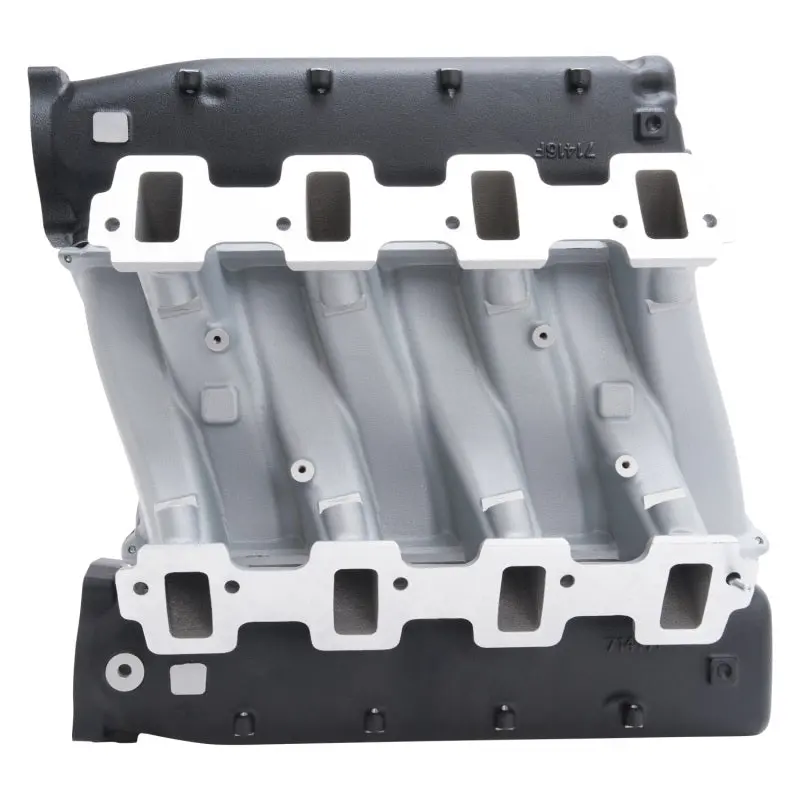 Edelbrock 2010-2015 Chevrolet Camaro 5Th Gen Manifold Ls Ls3 Cross W Black Plenums 1