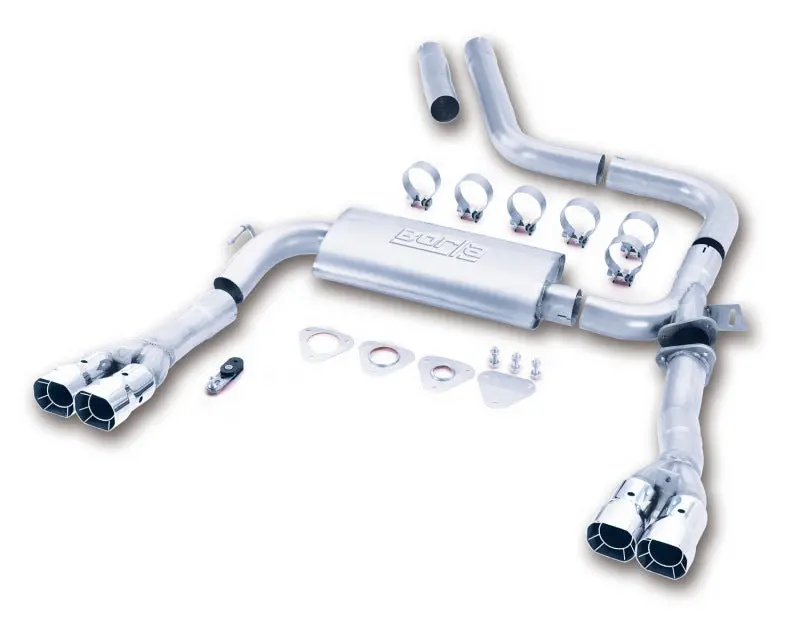 Borla 1998-2002 Chevrolet Camaro 4Th Gen Trans Am 5.7L V8 At Mt Catback Exhaust Quad Tips 1