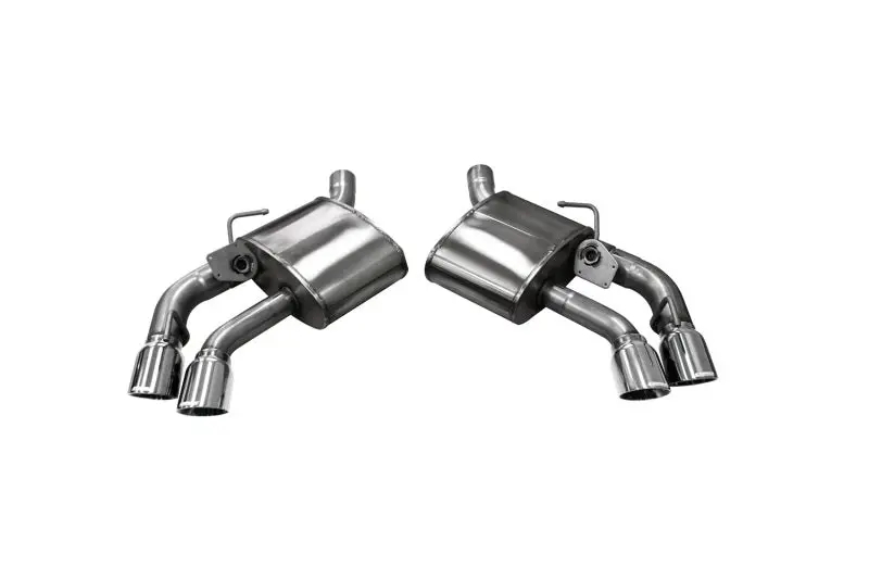 Corsa 16-24 Chevrolet Camaro Ss/Zl1 6.2L V8 Polished Xtreme Axle-Back Exhaust (W/ Factory Npp Valve) 1
