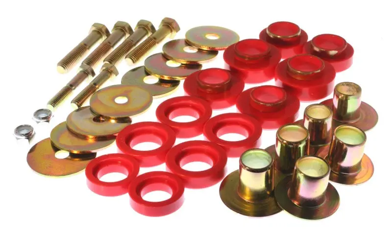 Energy Suspension 1967-1981 Chevrolet Camaro 1St-2Nd Gen Nova Ii Firebird Trans Am Red Body(Subframe) Mo 1