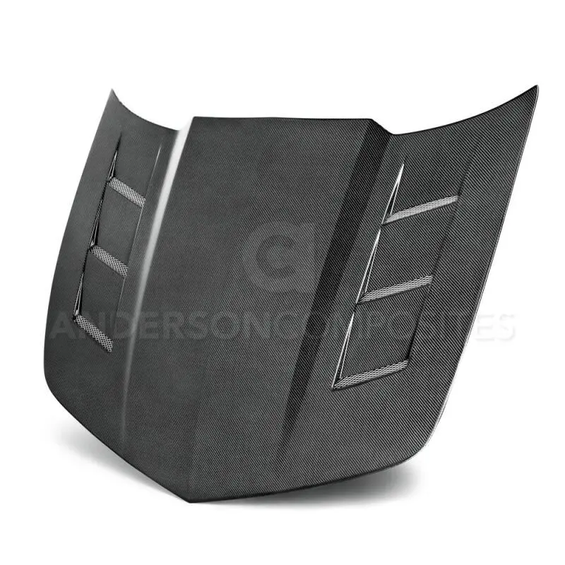 Anderson Composites 2010-2015 Chevrolet Camaro 5Th Gen Tsii-Style Carbon Fiber Hood 1