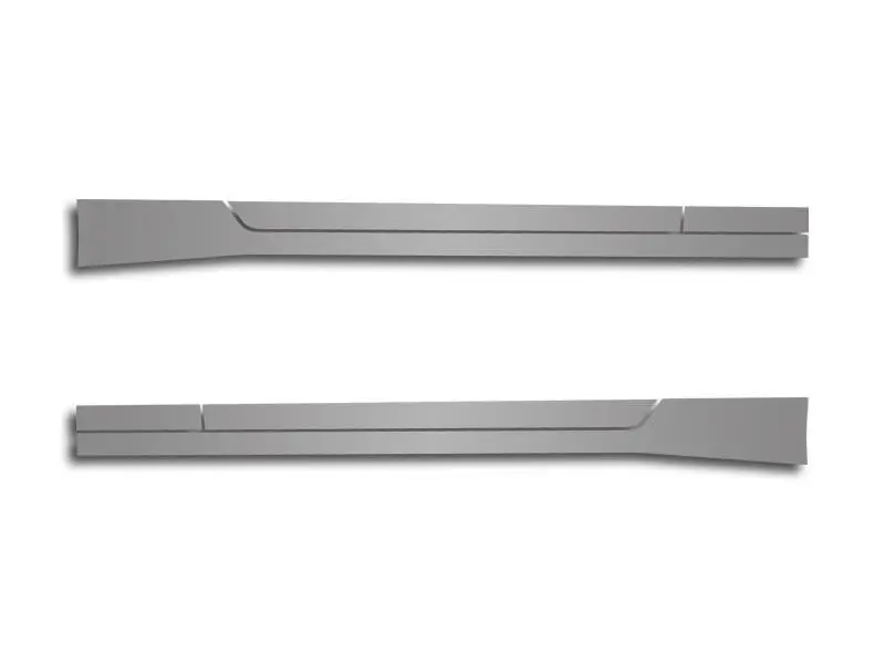 2010-2013 5Th Gen Camaro Rocker Panel Trim Deluxe 6Pc Kit - Polished Stainless Steel 2