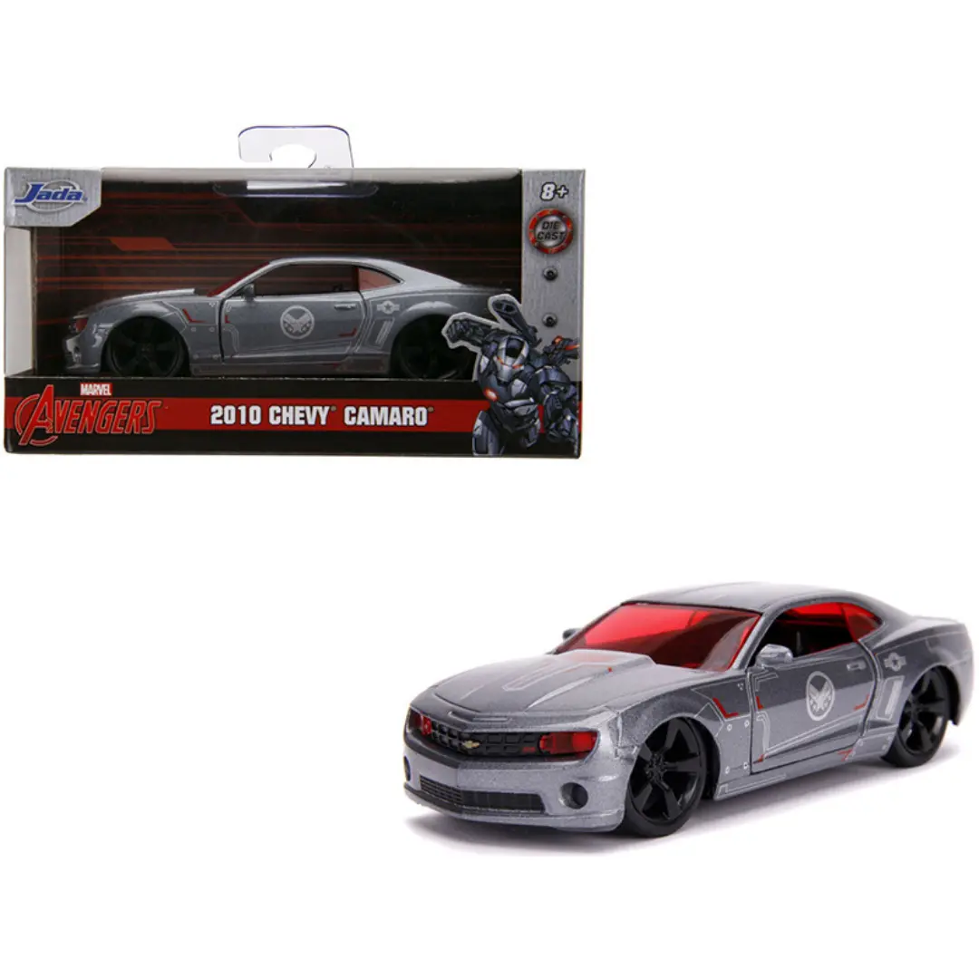2010 Camaro Silver "War Machine" "Avengers" "Marvel" Series 1/32 Diecast 1