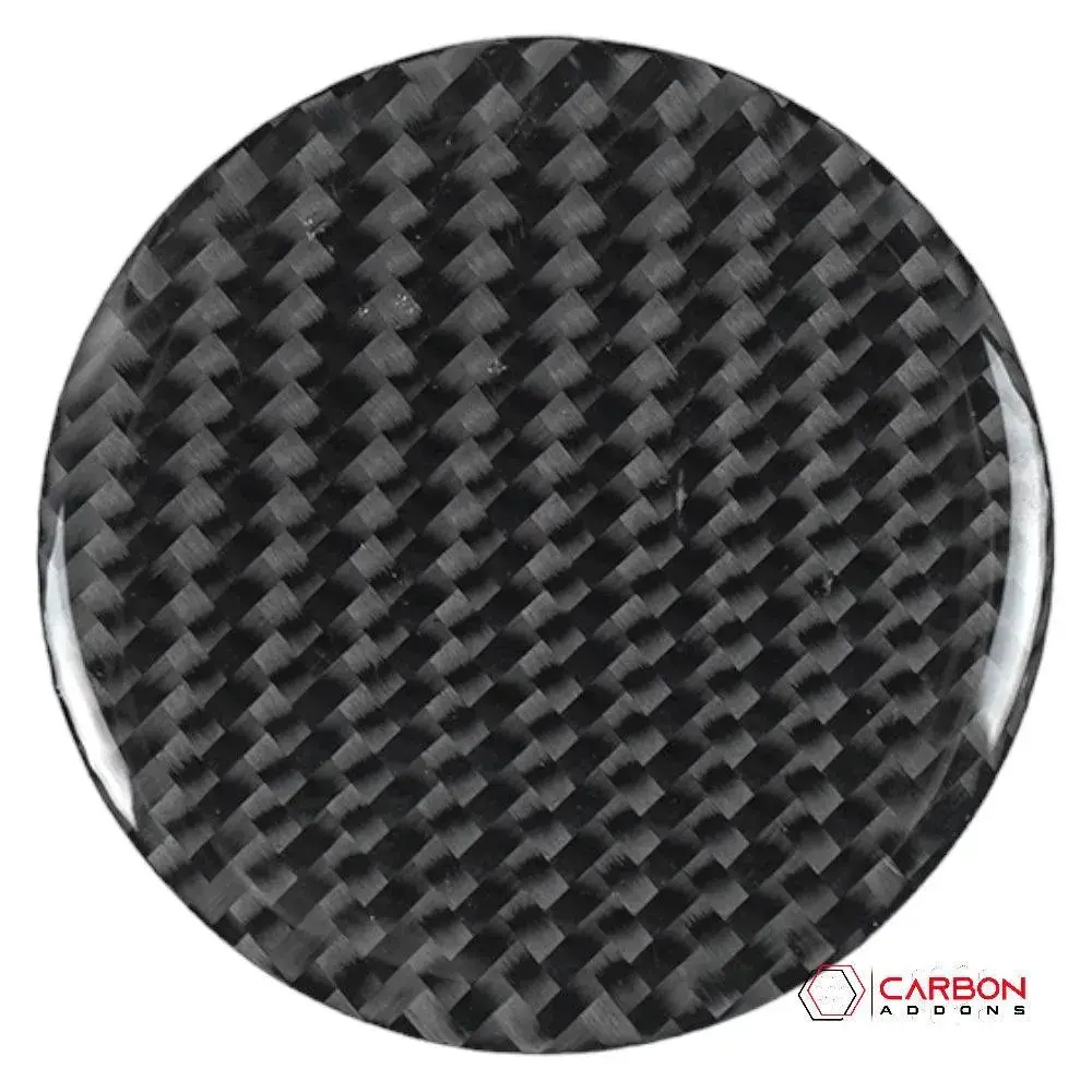 2012-2015 Chevy Camaro Carbon Fiber Steering Wheel Trim Cover 4