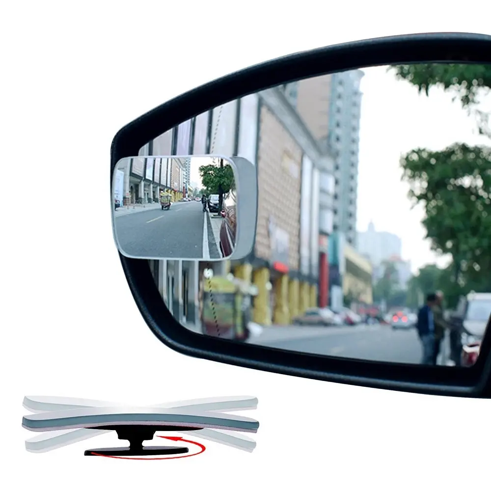 Adjustable Slim Square Blind Spot Mirrors - Ca 1