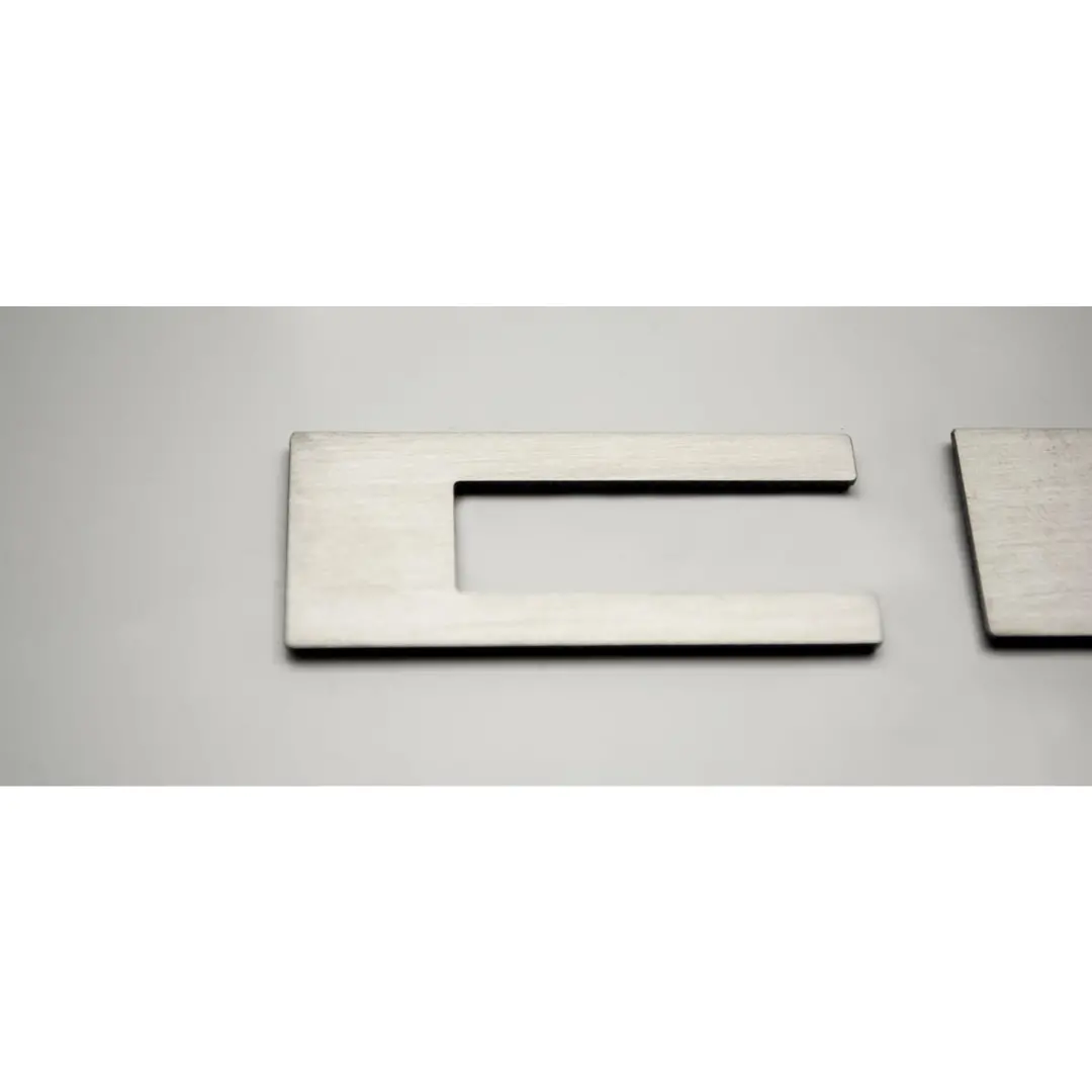 2016-2024 6Th Gen Camaro V8 Ss Fuel Rail Cover Letters | Brushed / Polished Stainless Steel 1