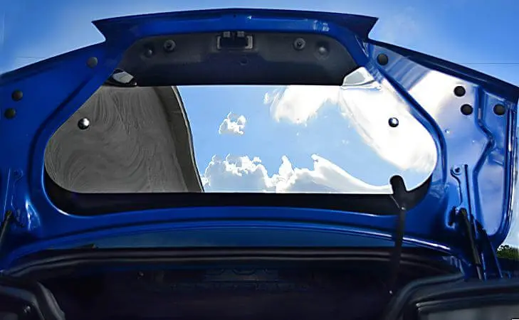 2016-2024 Gen 6 Camaro Trunk Lid Panel - Stainless Steel 1