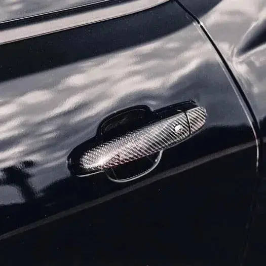 2016-2024 Camaro Carbon Fiber Exterior Door Handle Cover 1