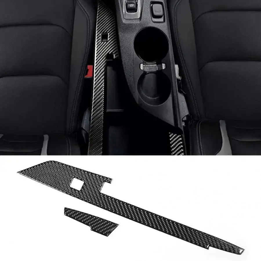 2016-2024 Camaro Real Carbon Fiber Center Compartment Trim Overlay 1