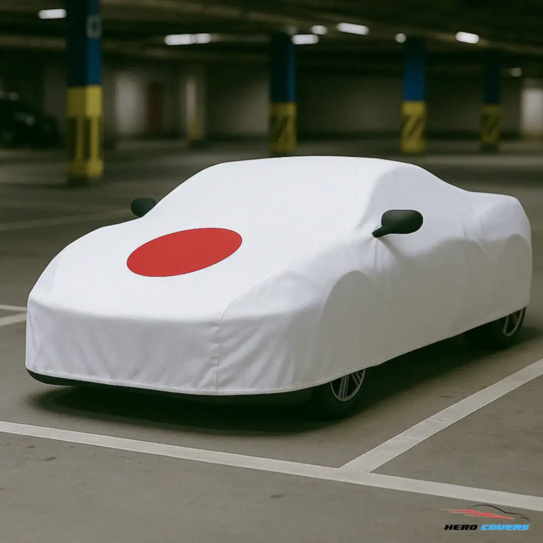 1993-2002 Camaro Japan Flag Car Cover 1