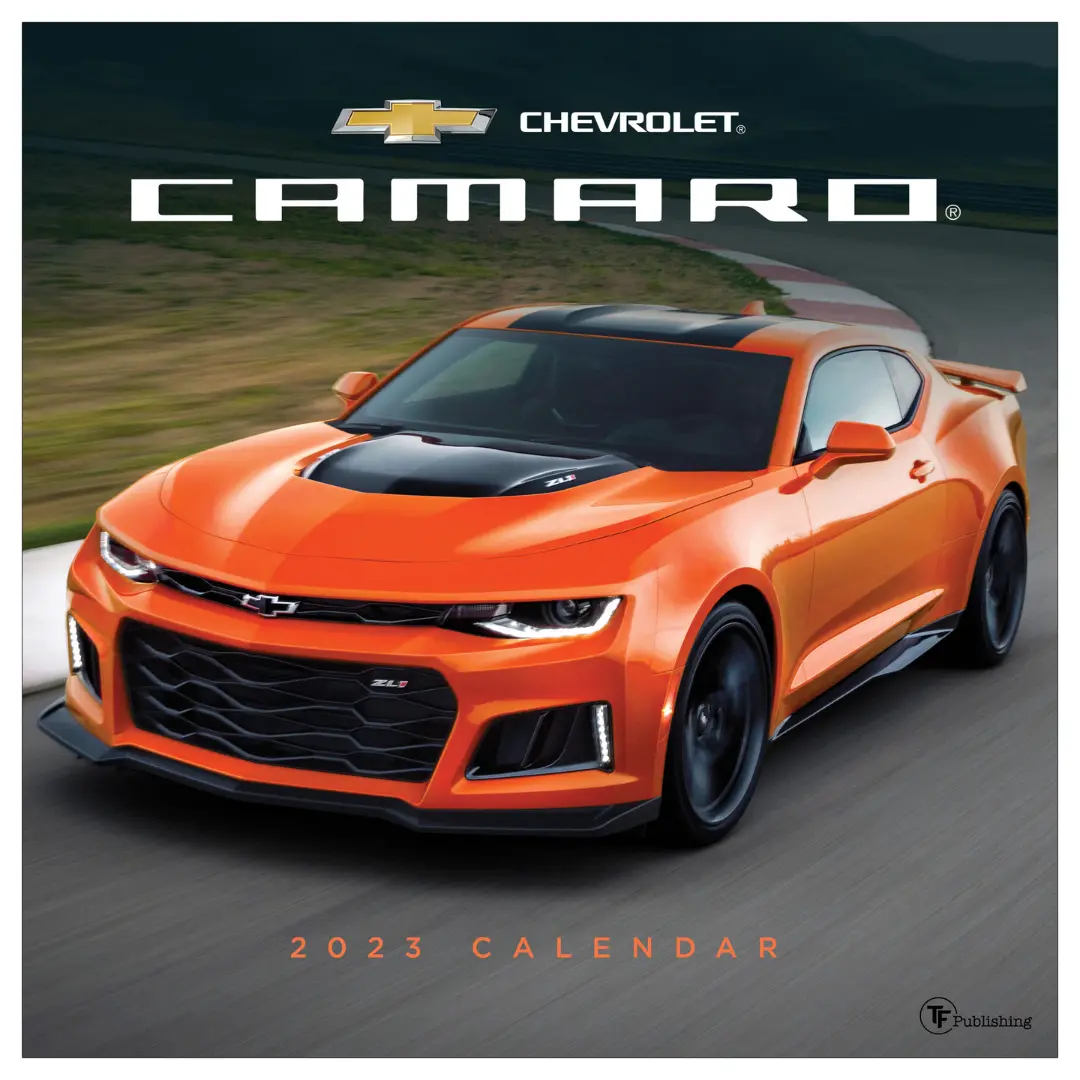 2023 Camaro 12 Month Wall Calendar 1