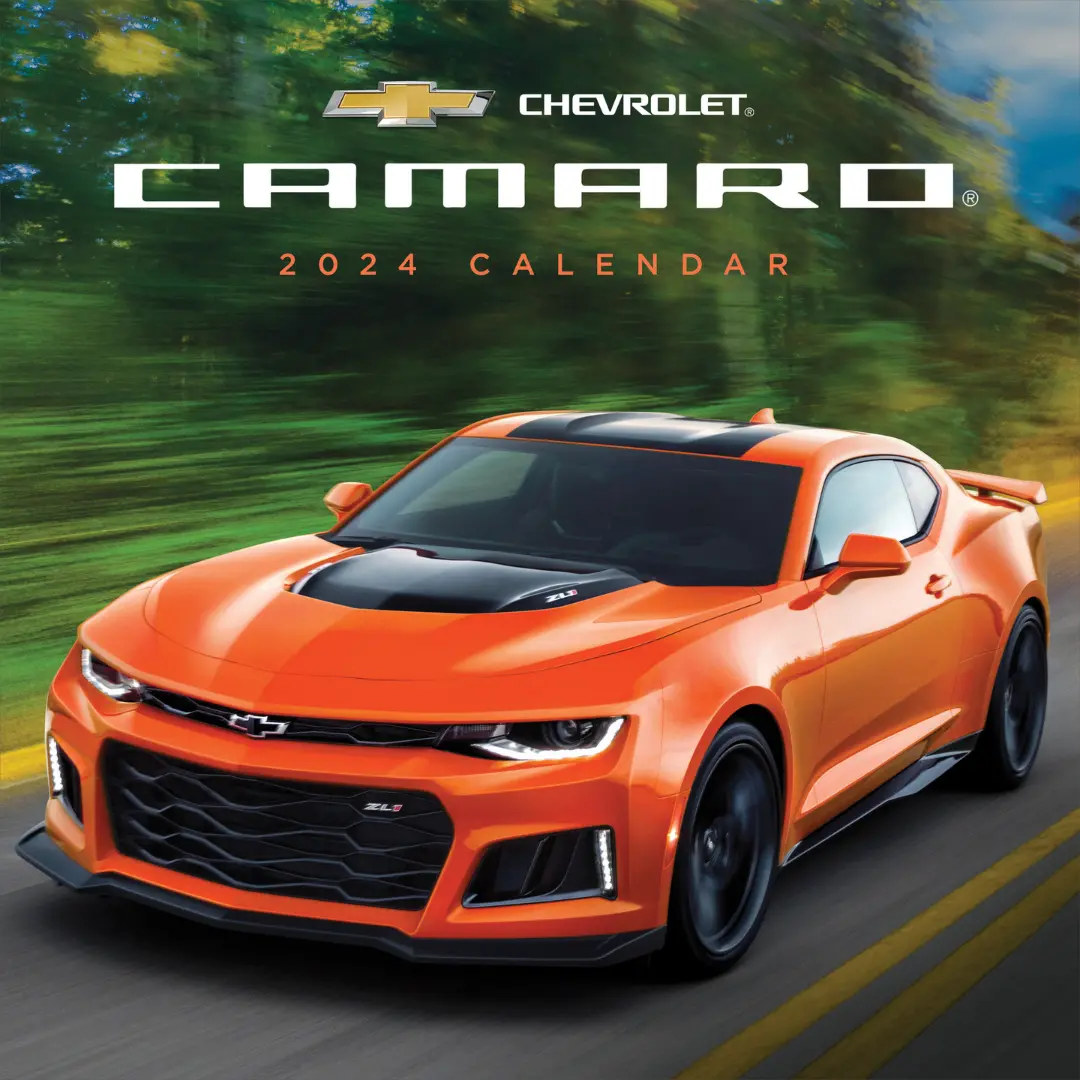 2024 Camaro 12 Month Wall Calendar 1