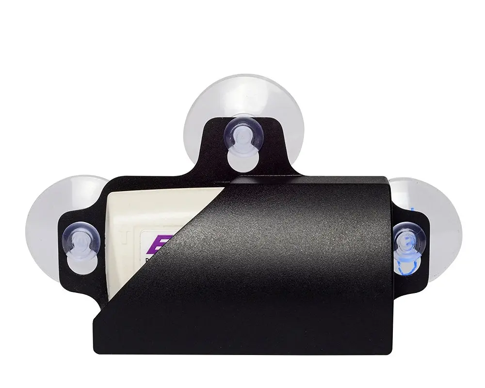 Ez Pass Electronic Toll Tag Holder W/3 Suction Cup Design - Ca 1