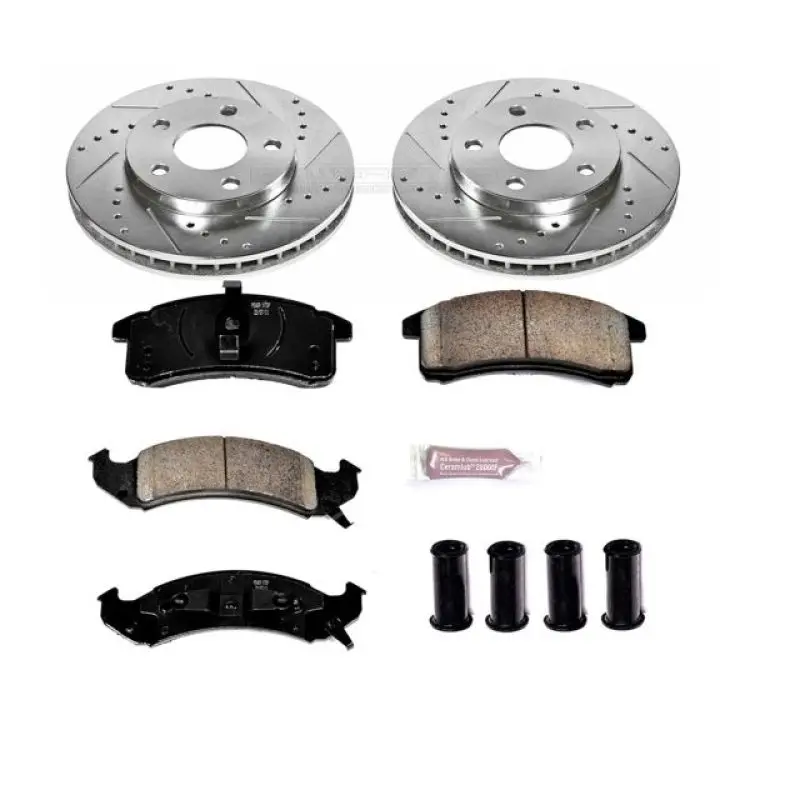 Powerstop 1993-1993 Chevrolet Camaro 4Th Gen Power Stop Lesabre Front Z23 Evolution Sport Brake Kit 1