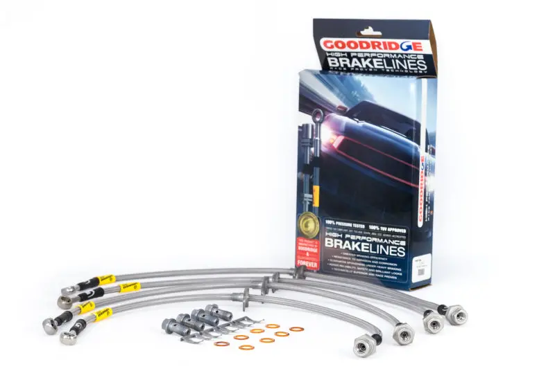 Goodridge 2015-2015 Chevrolet Camaro 5Th Gen Z-28 Ss Brake Lines (Only Fits Z-28) 1