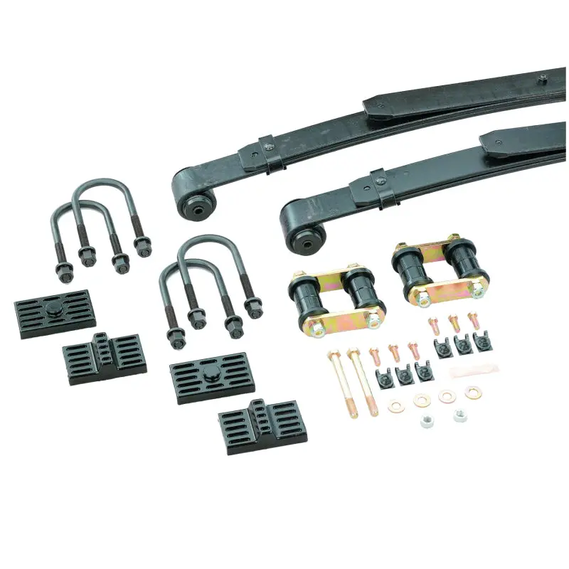 Hotchkis 1970-1981 Chevrolet Camaro 2Nd Gen Gm F-Body 1 1 2 Inch Drop Leaf Springs W Shackles And Harware 1