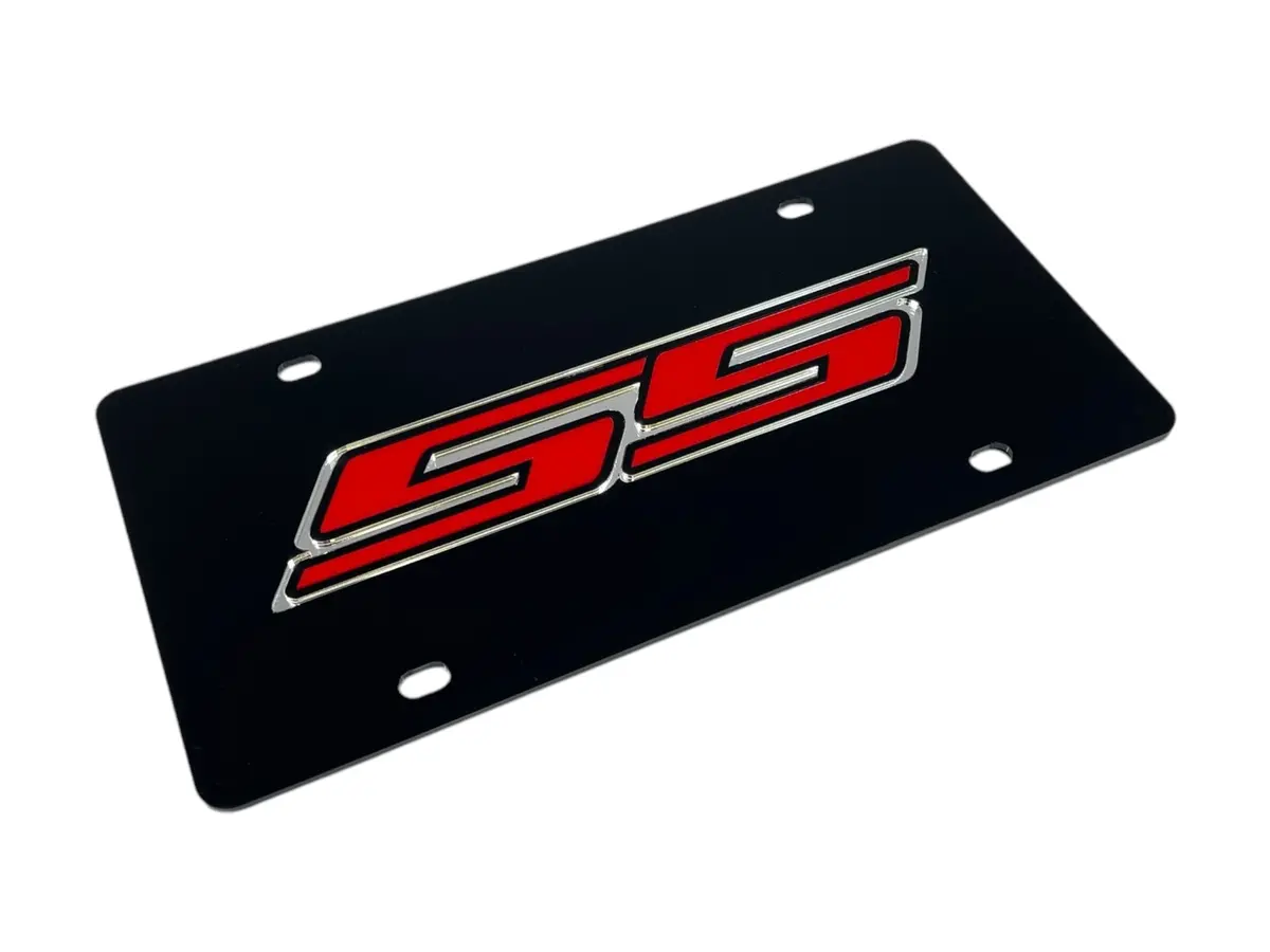 2010 Chevrolet Camaro Ss Acrylic License Plate 1
