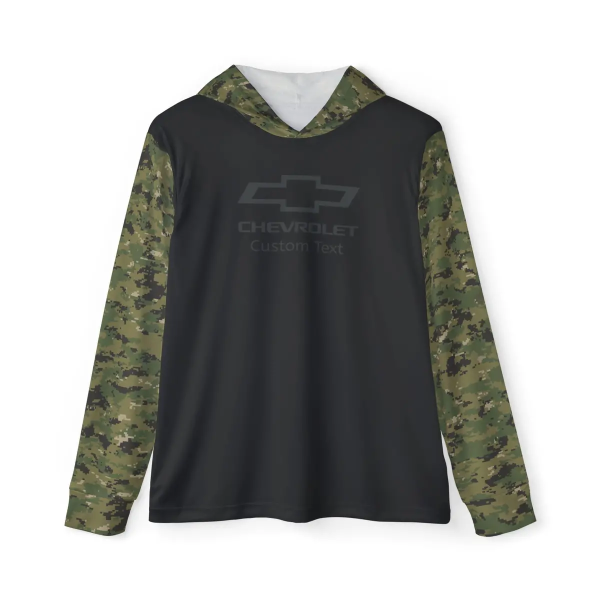 Personalized Gm Chevrolet Bowtie Men's Digital Camo Sports Warmup Hoodie 1
