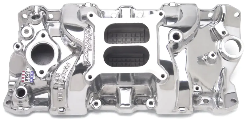 Edelbrock 1980-1986 Chevrolet Camaro 2Nd-3Rd Gen Perf Rpm Manifold Polished 1