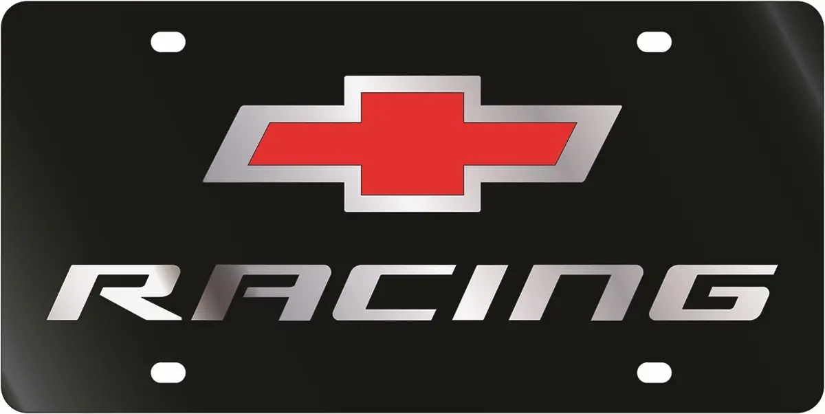 Chevrolet Racing Acrylic License Plate 1