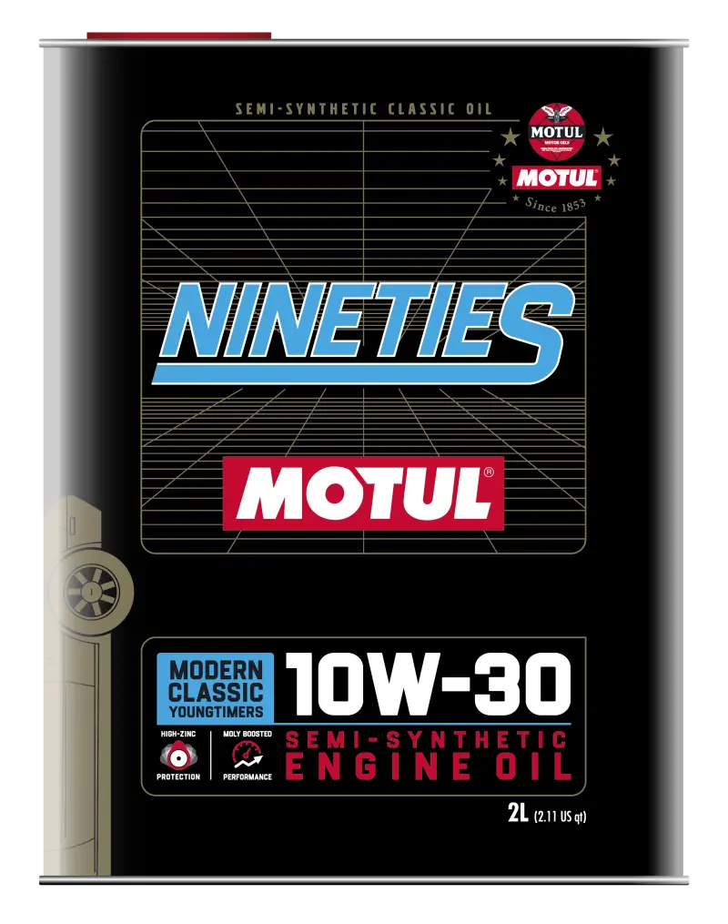 Motul 10W30 Classic Nineties Motor Oil 10X2 Liter 1