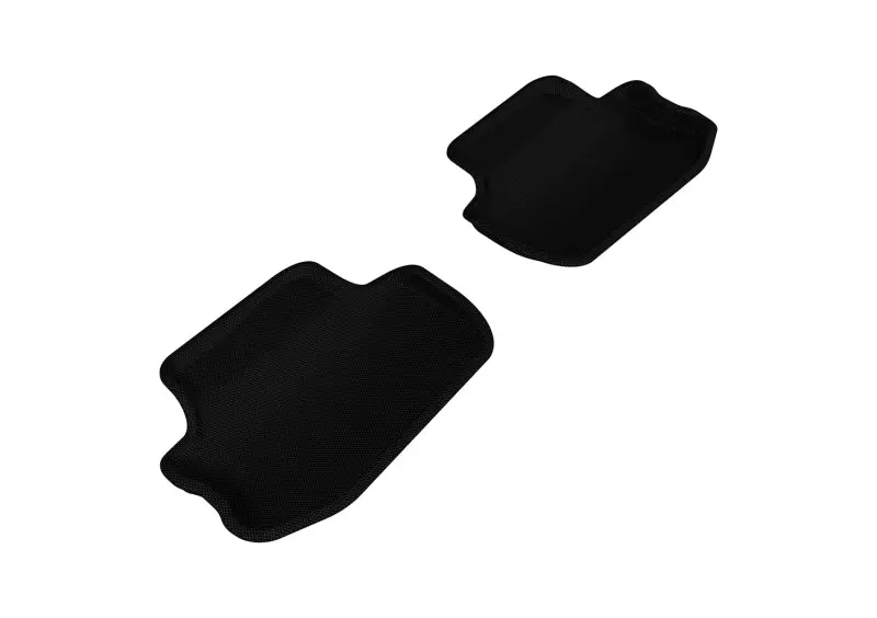 3D Maxpider 2010-2015 Chevrolet Camaro 5Th Gen Kagu 2Nd Row Floormats Black 1