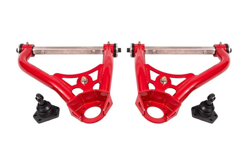 Bmr Suspension 1967-1969 Chevrolet 1St Gen Camaro Bmr Nova Non-Adj. Upper A-Arms W Std. Ball Joint (Delrin) Red 1