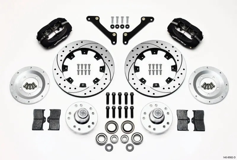 Wilwood 1970-1978 Chevrolet Camaro 2Nd Gen Forged Dynalite Front Kit 12.19In Drilled 1