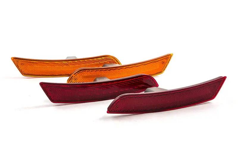 Diode Dynamics 2016-2024 Chevrolet Camaro 6Th Gen Led Sidemarkers Amber Red (Set) 1