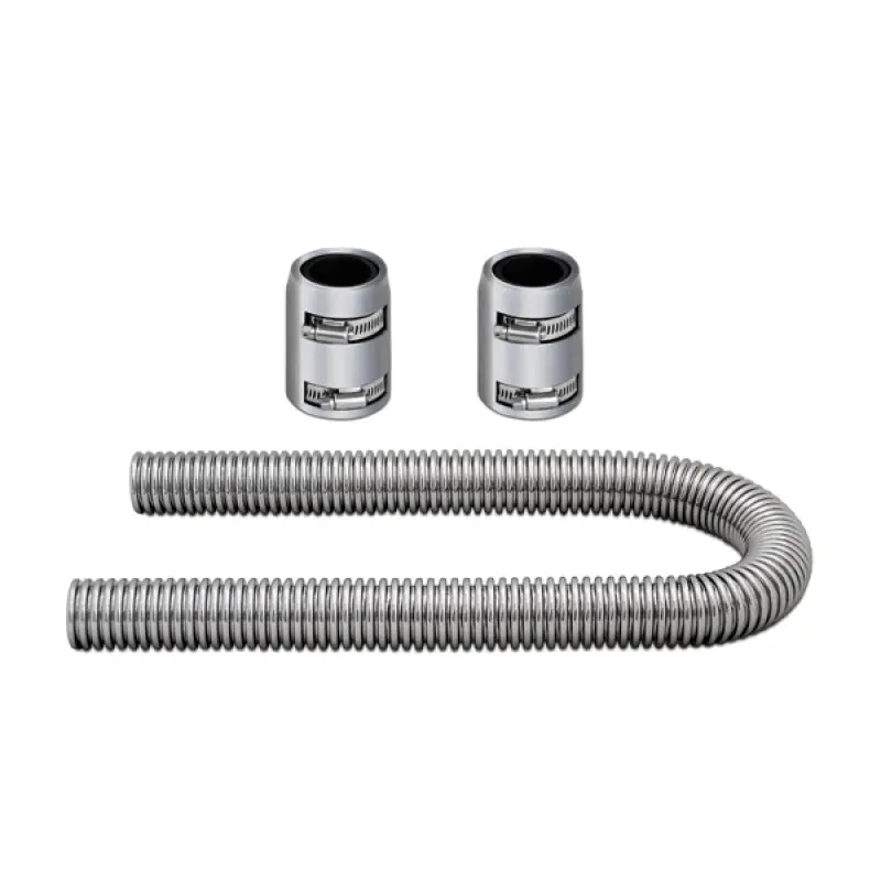 Mishimoto 2016-2021 Chevrolet Camaro 6Th Gen Universal Flexible Radiator Hose Kit Chrome 1