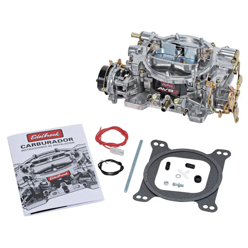 Edelbrock 1980-1987 Chevrolet Camaro 2Nd-3Rd Gen Avs2 500 Cfm Carburetor W Electric Choke Satin Finish (Non-Egr) 1