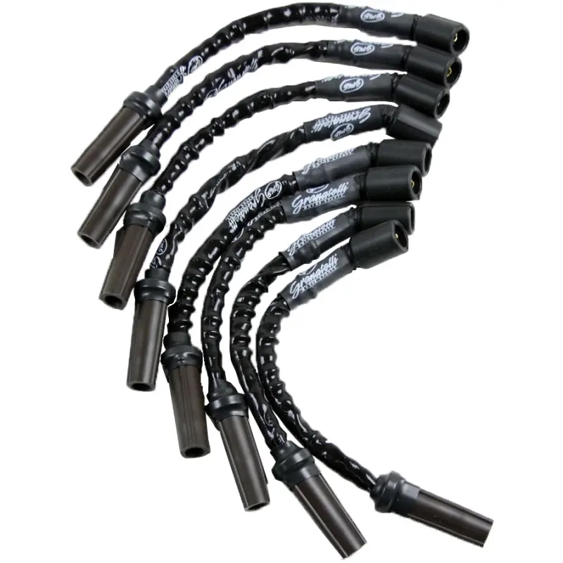 Granatelli Motor Sports 2010-2021 Chevrolet Camaro 5Th-6Th Gen Granatelli Gm Lt1 6.2L Hi-Perf Coil-Near-Plug Ignition Wire Connector Kit W Blk Jacket 1