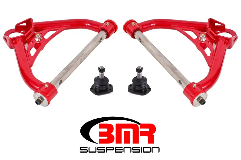 Bmr Suspension 1970-1981 Chevrolet Camaro 2Nd Gen Bmr F-Body Non-Adj. Upper A-Arms (Polyurethane) Red 1