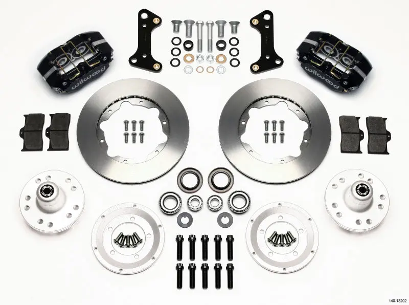 Wilwood 1967-1969 Chevrolet Camaro 1St Gen Dynapro Dust-Boot Front Kit 11.00In 1