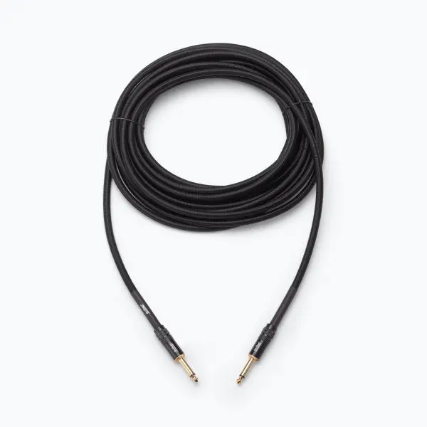 On-Stage Production-Grade Braided Instrument Cable (Straight To Straight) 25 Ft 1