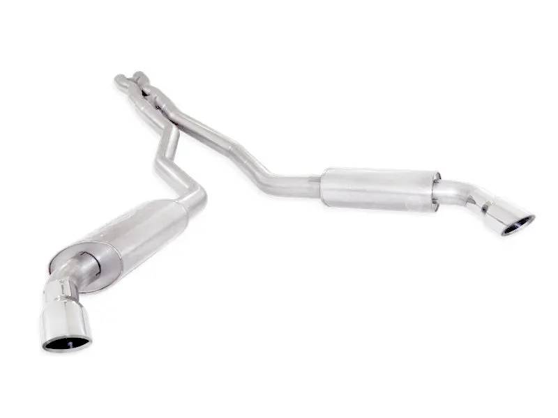 Stainless Works 2010-2015 Chevrolet Camaro 5Th Gen 6.2L 3In Exhaust X-Pipe Chambered Turbo Mufflers Polished Tips 1