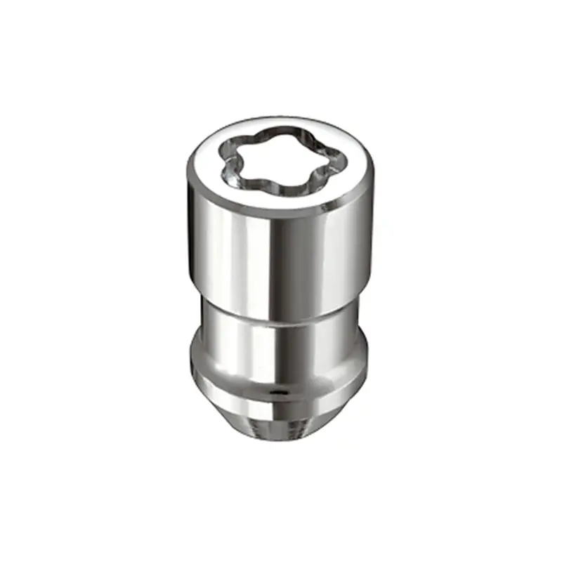 Mcgard 1967-1981 Chevrolet Camaro 1St-2Nd Gen Wheel Lock Nut Set 4Pk. (Cone Seat) 7 3 4 Hex 1.46In. Length Chrome 1