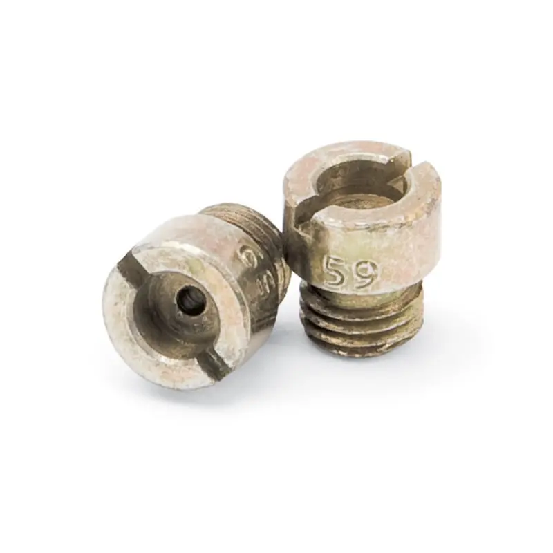 Edelbrock 1980-1987 Chevrolet Camaro 2Nd-3Rd Gen Standard Main Jets 1 4-32 Thread Jet 59 Size-0 058In Quantity-2 1