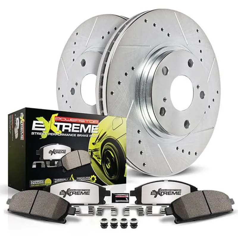 Powerstop 2021-2024 Chevrolet Camaro 6Th Gen Power Stop Front Z26 Street Warrior Brake Kit 1